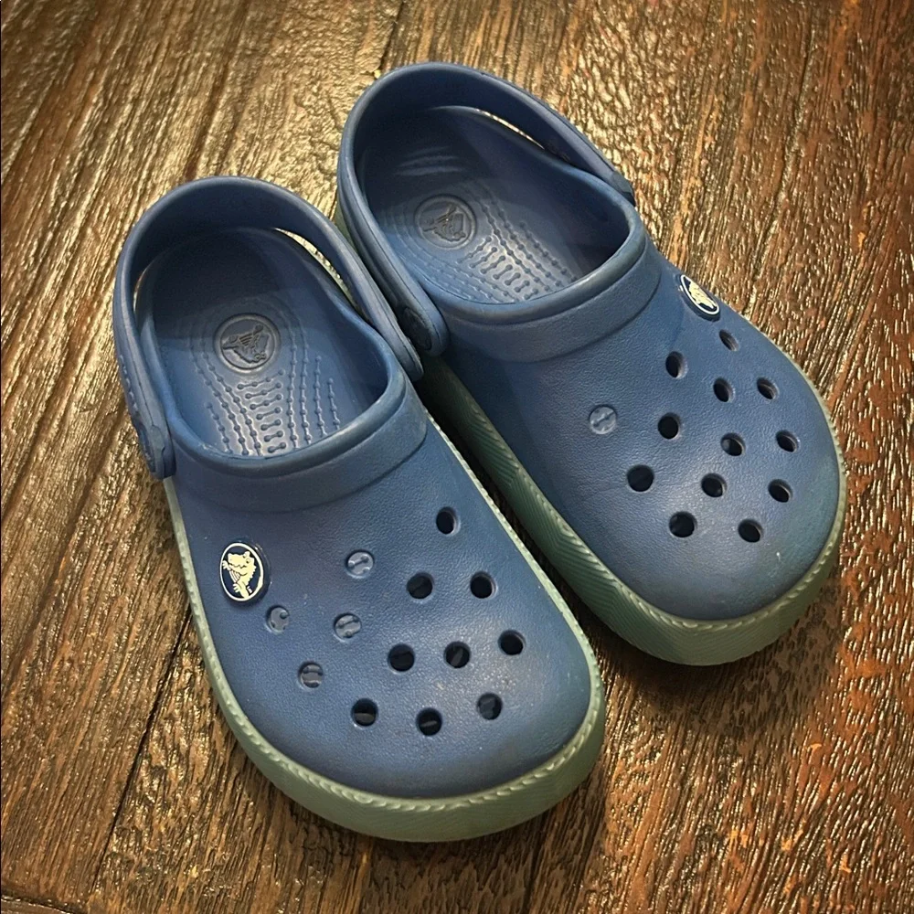 CROCS Kids Classic Blue Sandals
